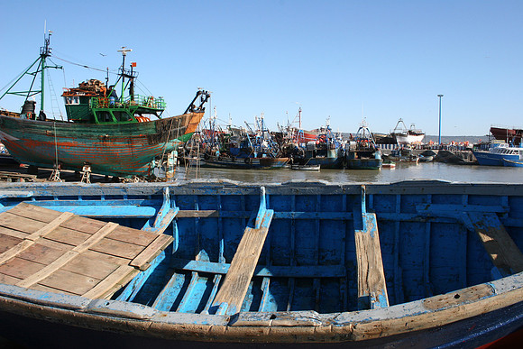 LE PORT DE PÊCHE D'ESSAOUIRA