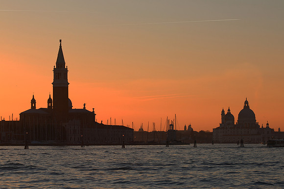TRAMONTO SU SAN GIORGIO MAGGIORE ISOLA
