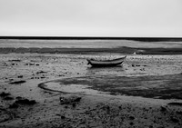 ALONE ON THE BEACH