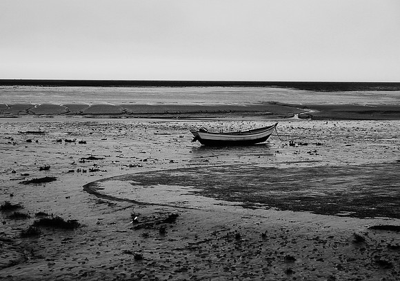ALONE ON THE BEACH