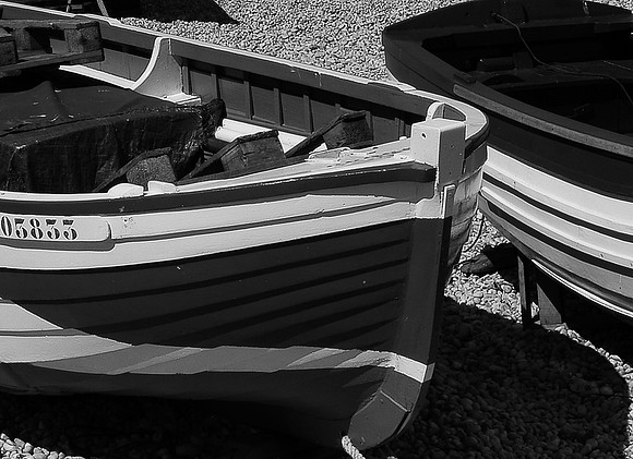 BOAT ON THE BEACH